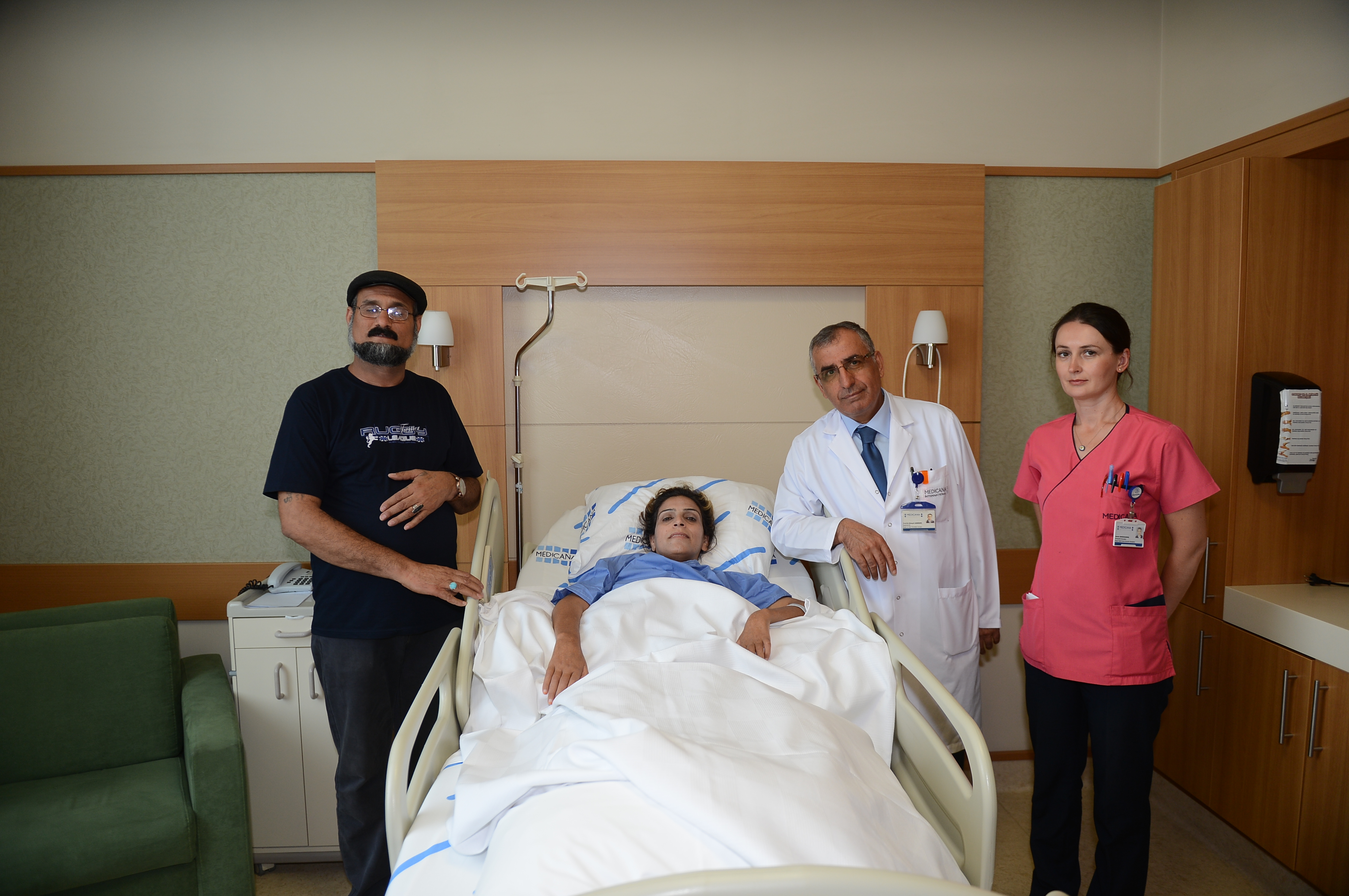 Iraklı yatalak hastayı, Türk doktorlar tedavi etti-1103