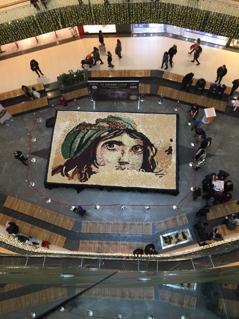 Baklavadan En Büyük Mozaik Rekoru Kırıldı-1680