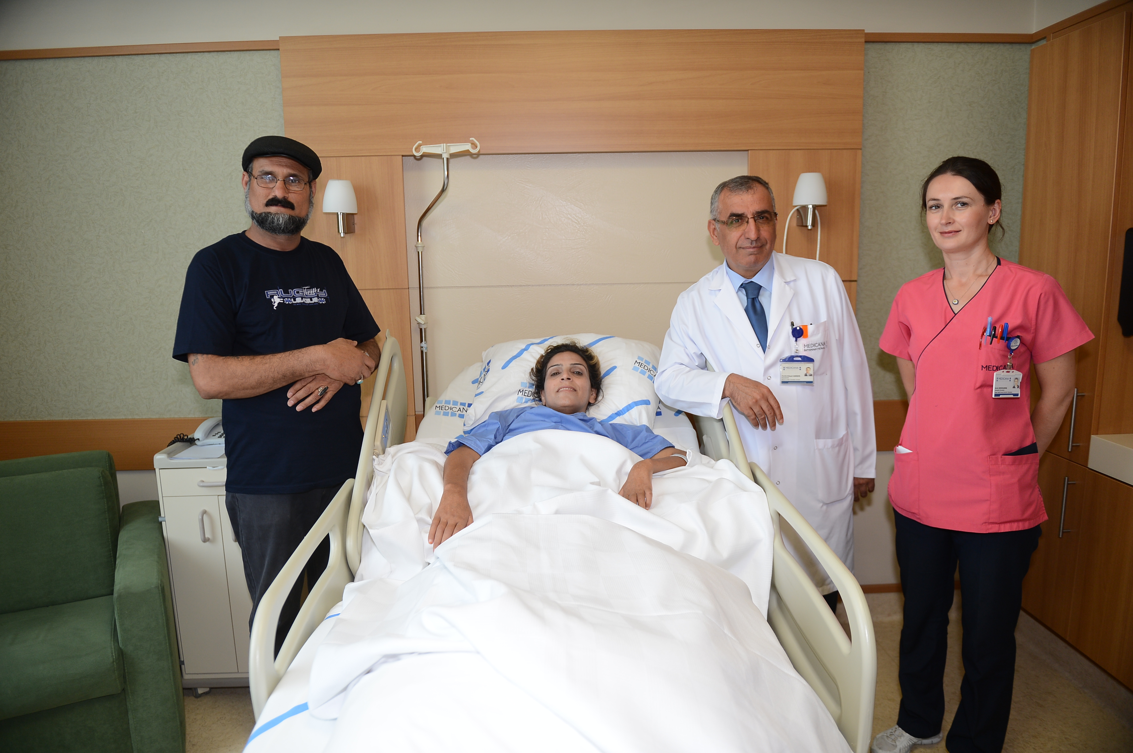 Iraklı yatalak hastayı, Türk doktorlar tedavi etti-1104